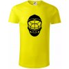 Florbal maska - Tričko z organickej bavlny - L ( Citrónová ) Florbal maska - Tričko z organickej bavlny - L ( Citrónová )