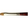 LifeColor Plochý štetec Pure red sable 3 LifeColor Plochý štetec Pure red sable 3
