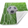 Sablio Deka pre bábätko Futbalová lopta v bráne - 90x120 cm Sablio Deka pre bábätko Futbalová lopta v bráne - 90x120 cm