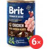 Brit Premium by Nature Chicken with Hearts 6× 400 g Brit Premium by Nature Chicken with Hearts 6× 400 g