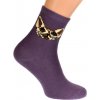 Termo fialové ponožky LOUISE Termo fialové ponožky LOUISE