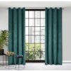 EUROFIRANY Zatemňujúci záves ELIZA 140x250 cm smaragdový EUROFIRANY Zatemňujúci záves ELIZA 140x250 cm smaragdový
