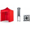 Nožnicový párty stan 2x2 m TENTino BIG HEXAGON EXTREME Farba opláštenia: 7A - ČERVENÁ Nožnicový párty stan 2x2 m TENTino BIG HEXAGON EXTREME Farba opláštenia: 7A - ČERVENÁ