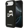 Karl Lagerfeld puzdro gumené Apple iPhone 17 Air KLHMP17MSKCHPPLK čierne Karl Lagerfeld puzdro gumené Apple iPhone 17 Air KLHMP17MSKCHPPLK čierne