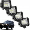 4x LED pracovná lampa halogén 480W 12-24V pre traktor, bager 4x LED pracovná lampa halogén 480W 12-24V pre traktor, bager