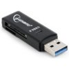 Čítačka kariet GEMBIRD USB 3.0, mini dizajn, UHB-CR3-01 Čítačka kariet GEMBIRD USB 3.0, mini dizajn, UHB-CR3-01