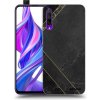 Picasee silikónový čierny obal pre Honor 9X Pro - Black tile Picasee silikónový čierny obal pre Honor 9X Pro - Black tile