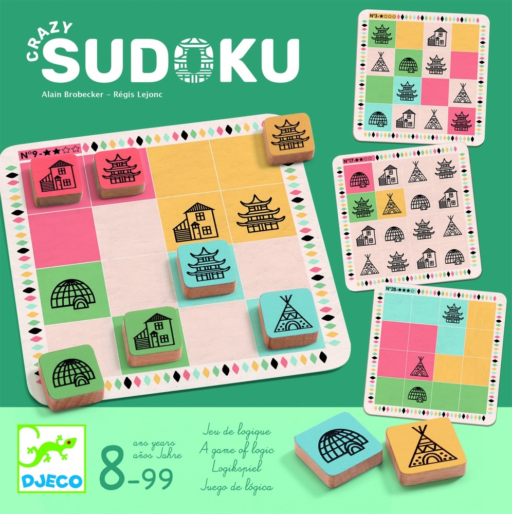 Djeco Crazy Sudoku Bláznivé sudoku