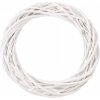 TIN TOURS Veniec prútený 35cm biely TIN TOURS Veniec prútený 35cm biely