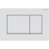 GEBERIT Sigma20 Square dvojčinné ovládacie tlačidlo, lakované, matná biela/lesklý chróm, s povrchovou úpravou easy-to-clean, 115.883.JT.1 GEBERIT Sigma20 Square dvojčinné ovládacie tlačidlo, lakované, matná biela/lesklý chróm, s povrchovou úpravou easy-to-clean, 115.883.JT.1