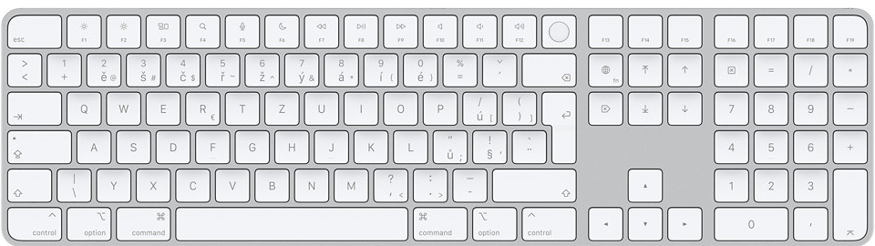 Apple Magic Keyboard Touch ID with Numeric Keypad MK2C3SL/A