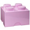 LEGO® úložný box 25 x 25 x 18 cm svetle ružová LEGO® úložný box 25 x 25 x 18 cm svetle ružová