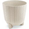 kvetináč 16,8cm RYFO N ECO WOOD DRF170NW-S449W biely plastový PROSPERPLAST kvetináč 16,8cm RYFO N ECO WOOD DRF170NW-S449W biely plastový PROSPERPLAST