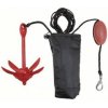 Kotva poplastovaná červená 1,5 kg s bójkou, karabínou a lanom - set 563595 Kotva poplastovaná červená 1,5 kg s bójkou, karabínou a lanom - set 563595