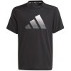 T-shirt adidas TI Tee Jr IJ6417 (128962) Black/Green 140 CM T-shirt adidas TI Tee Jr IJ6417 (128962) Black/Green 140 CM