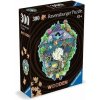 RAVENSBURGER Dřevěné obrysové Kukačkové hodiny 300 dielov RAVENSBURGER Dřevěné obrysové Kukačkové hodiny 300 dielov