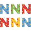 Bigjigs Toys hvězdičkové písmenko N Bigjigs Toys hvězdičkové písmenko N