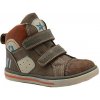 Bugga topánky chlapčenské celoročné B00141 04 hnědá