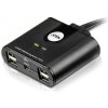 ATEN USB 2.0 Přepínač periferií 2:4 US-224 ATEN USB 2.0 Přepínač periferií 2:4 US-224