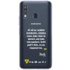 Picasee silikónový prehľadný obal pre Samsung Galaxy A40 A405F - Kazma - SVĚT PATŘÍ TĚM, CO SE NEPOSEROU Picasee silikónový prehľadný obal pre Samsung Galaxy A40 A405F - Kazma - SVĚT PATŘÍ TĚM, CO SE NEPOSEROU