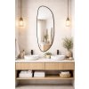 Baltica Design Stone Fluid zrkadlo 50x155 cm čierna 5904107933023 Baltica Design Stone Fluid zrkadlo 50x155 cm čierna 5904107933023