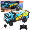 Leantoys Diaľkovo ovládaný nákladný automobil Rc diaľkové ovládanie zvuky modrá Leantoys Diaľkovo ovládaný nákladný automobil Rc diaľkové ovládanie zvuky modrá