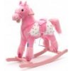 Hojdací koník s melódiou a šatkou Baby Mix Baron Ružová Hojdací koník s melódiou a šatkou Baby Mix Baron Ružová