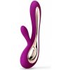 Vibrátor LELO Soraya 2 Deep Rose, luxusný vibrátor so stimulátorom klitorisu 22 x 3,5 cm