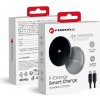 Bezdrôtová nabíjačka Forcell F-Energy Smart Charge Qi2 15W Wireless Charger With 150cm Detachable Cable s MagSafe Silver Bezdrôtová nabíjačka Forcell F-Energy Smart Charge Qi2 15W Wireless Charger With 150cm Detachable Cable s MagSafe Silver