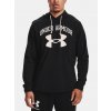 Under Armour Pánska mikina RIVAL TERRY BIG LOGO HD Čierna MD Under Armour Pánska mikina RIVAL TERRY BIG LOGO HD Čierna MD