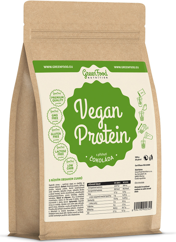 GreenFood Vegan Protein 500 g