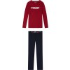 Pánské pyžamo UW0UW01929-0WG červenomodrá - Tommy Hilfiger červeno-modrá S Pánské pyžamo UW0UW01929-0WG červenomodrá - Tommy Hilfiger červeno-modrá S