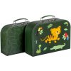A Little Lovely Company sada dvoch kartónových kufríkov pre deti s motívom lesných zvieratiek Tiger A Little Lovely Company sada dvoch kartónových kufríkov pre deti s motívom lesných zvieratiek Tiger