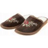 Dámske papuče hnedé nezateplené Veľkosť: 37 Dámske papuče hnedé nezateplené Veľkosť: 37