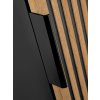 COMAD - Vysoká skrinka 1 dvierka XILO BLACK WOTAN 5907611656464 COMAD - Vysoká skrinka 1 dvierka XILO BLACK WOTAN 5907611656464