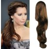 CLIP IN COP VLNITÝ 100% ĽUDSKÉ REMY VLASY 60CM - STREDNE HNEDÝ CLIP IN COP VLNITÝ 100% ĽUDSKÉ REMY VLASY 60CM - STREDNE HNEDÝ