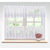 Záclona žakárová, Callisia vitrážka metráž, biela 75 cm Záclona žakárová, Callisia vitrážka metráž, biela 75 cm