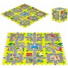 Iplay Penová podložka pre deti mesto 9 prvkov 90,5x90,5cm Iplay Penová podložka pre deti mesto 9 prvkov 90,5x90,5cm