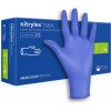 Mercator Medical Nitrylex Basic Blue Jednorázové nepúdrované rukavice modré 100 ks Mercator Medical Nitrylex Basic Blue Jednorázové nepúdrované rukavice modré 100 ks