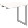Hobis Pracovný stôl UNI O, k pozdĺ. reťazeniu, 80x75,5x60 cm, biela/sivá Hobis Pracovný stôl UNI O, k pozdĺ. reťazeniu, 80x75,5x60 cm, biela/sivá
