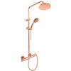 TERMOSTATICKÁ - Sprchový systém s termostatickou batériou, Zlatá Ružová - kartáčovaná TRM82.5/7-61ZRK, RAV Slezák TERMOSTATICKÁ - Sprchový systém s termostatickou batériou, Zlatá Ružová - kartáčovaná TRM82.5/7-61ZRK, RAV Slezák