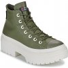 Converse Členkové tenisky CHUCK TAYLOR ALL STAR LUGGED HEEL WATERPROOF Zelená Converse Členkové tenisky CHUCK TAYLOR ALL STAR LUGGED HEEL WATERPROOF Zelená