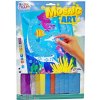 GRAFIX Mozaikový obrázek Delfíni A4 kreativní set GRAFIX Mozaikový obrázek Delfíni A4 kreativní set