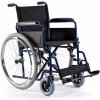 Oceľový invalidný vozík H011, šírka sedadla 46 cm, modrý Oceľový invalidný vozík H011, šírka sedadla 46 cm, modrý