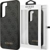 Guess Samsung S22 4G Metal zlaté Logo sivé GUHCS22SG4GFGR