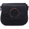 Dámska kožená crossbody kabelka čierna - ItalY Pretty čierna Dámska kožená crossbody kabelka čierna - ItalY Pretty čierna