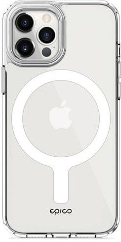 Púzdro EPICO Hero Magnetic - MagSafe Compatible Case iPhone 13 Pro Max, čiré