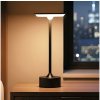 Phenom | LED Stmievateľná nabíjateľná stolná lampa NEW YORK LED/1,8W/5V 1200 mAh čierna | 12502B Phenom | LED Stmievateľná nabíjateľná stolná lampa NEW YORK LED/1,8W/5V 1200 mAh čierna | 12502B