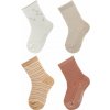 Detské ponožky z bavlny výhodné balenie 4 páry Labky Sterntaler Veľkosť: 23-26 Detské ponožky z bavlny výhodné balenie 4 páry Labky Sterntaler Veľkosť: 23-26