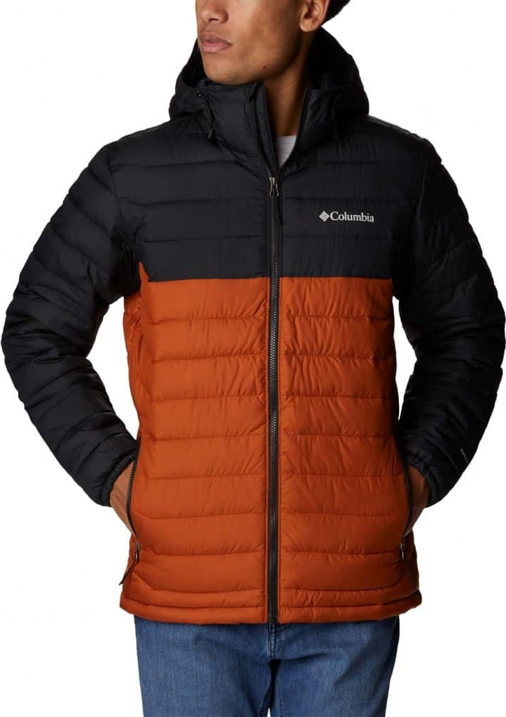 Columbia POWDER LITE HOODED jacket pánska bunda